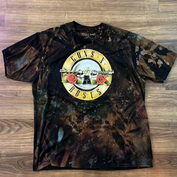 Bravado Other - Guns N’ Roses distressed reverse dye tee